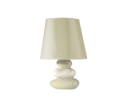 Stolní lampa HELSA 20x20x28 cm béžová Mybesthome