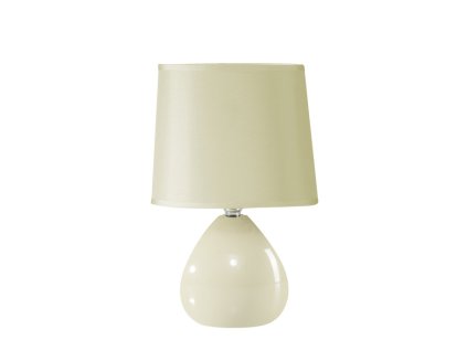 Stolní lampa INGRID 15x15x24 cm světle béžová Mybesthome
