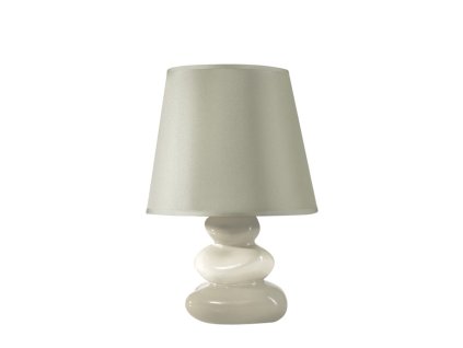 Stolní lampa ARMI 20x20x28 cm béžová Mybesthome