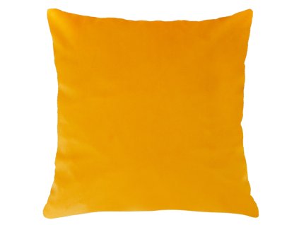 Polštář SILK VELVET hořčicová-mustard 40x40 cm Essex