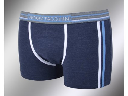 Pánské vzorované boxerky 18400 blu Sergio Tacchini