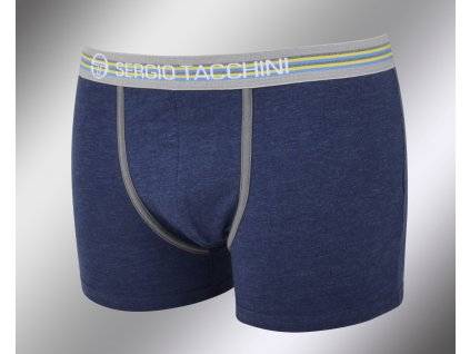 Pánské vzorované boxerky 18489 blu Sergio Tacchini