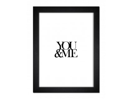 Obraz v rámu YOU AND ME 30x40 cm Styler