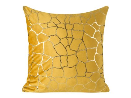 Polštář MILANO mustard 45x45 cm Mybesthome