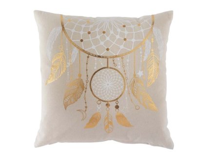 Polštář s výplní GOLD DREAM CATCHER 45x45 cm Mybesthome