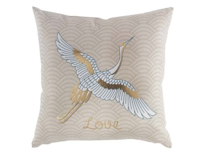 Polštář s výplní GOLD LOVE 45x45 cm Mybesthome