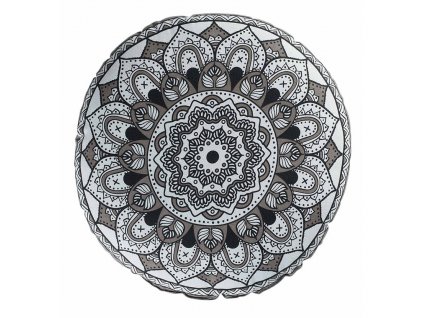 Polštář s výplní RONDA Ø 45 cm x 10 cm Mybesthome