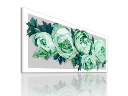 Obraz na plátně PEONY FLOWER B různé rozměry Ludesign