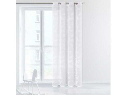 Dekorační vzorovaná záclona FLY bílá 140x250 cm MyBestHome