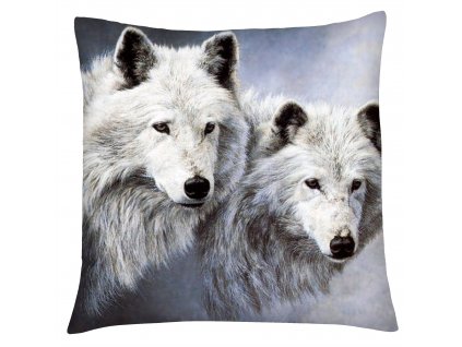 Polštář s vlkem 02 Mybesthome 40x40 cm