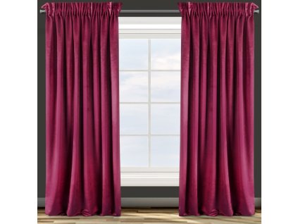 Dekorační závěs PROMO amarant 140x270 cm MyBestHome