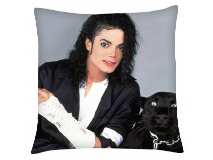 Polštář Michael Jackson 01 Mybesthome 40x40 cm
