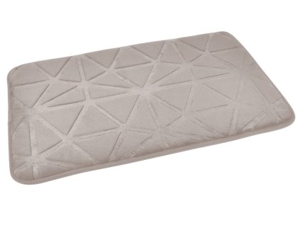 Koupelnová předložka GEOMETRIC taupe, 45x75 cm, Mybesthome