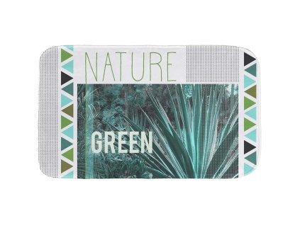 Koupelnová předložka NATURE GREEN 45x75 cm, Mybesthome