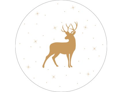 Dekorační ozdobný ubrousek CHMAS CLASSIC motiv A, Ø 30 cm Essex