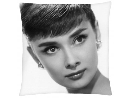 Polštář Audrey Hepburn 02 Mybesthome 40x40 cm