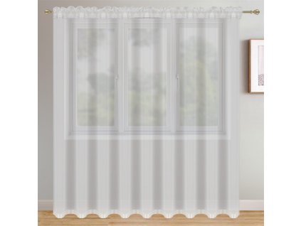 Dekorační krátká záclona CHRISTELL bílá 400x250 cm MyBestHome
