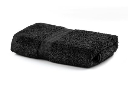 Bavlněná froté osuška CECIL 70x140 cm, černá, 525 gr Mybesthome