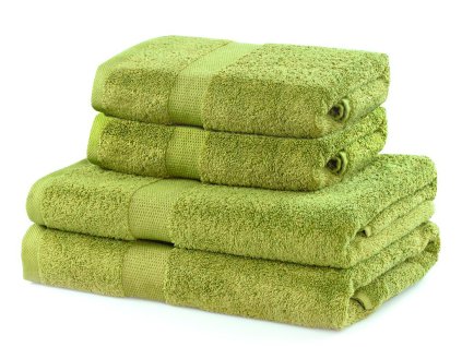 Set 100% bavlna CECIL 2x ručník 50x100 cm a 2x osuška 70x140 cm, světle zelená, 525 gr, Mybesthome