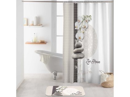 Sprchový závěs ZEN ORCHID 180x200 cm MyBestHome