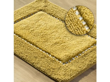 Kusový koberec - kobereček LENA mustard/hořčicová 75x150 cm Mybesthome