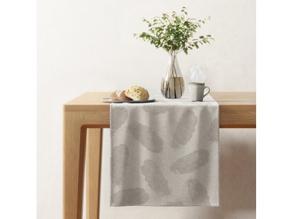 Ubrus - běhoun na stůl PAVONE cappuccino 40x140 cm Mybesthome