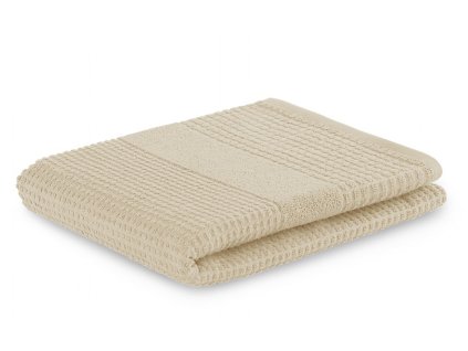 Dárkový set 6 ks ručníků 100% bavlna PIANO 2x ručník 50x100 cm, 2x osuška 70x140 cm a 2x ručník 30x50 cm krémová/béžová 460 gr Mybesthome