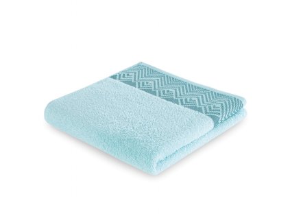 Dárkový set 6 ks ručníků 100% bavlna AREDO 2x ručník 50x100 cm, 2x osuška 70x140 cm a 2x ručník 30x50 cm mátová/modrá 460 gr Mybesthome