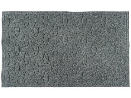Rohožka - předložka TEKSY šedá motiv D 45x75 cm Mybesthome