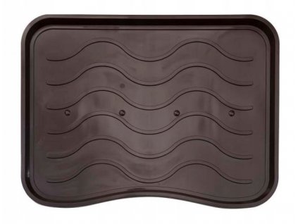 Univerzální plastový odkapávač na boty FALA MINI hnědá 38x50 cm MultiDecor
