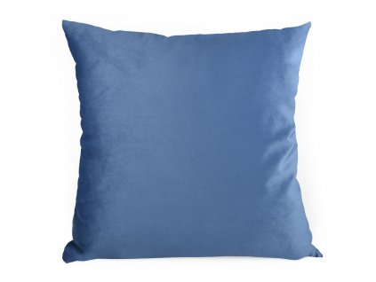 Dekorační polštář s výplní BRUNO 60x60 cm VELVET modrá Mybesthome