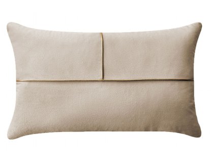 Polštář SIMPLICITY s výplní béžová 30x50 cm MyBestHome