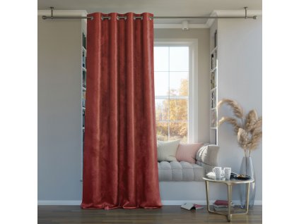Dekorační závěs zatemňující GLAMOUR - BLACKOUT 140x250 cm vínová (cena za 1 kus) MyBestHome