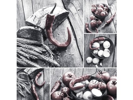 Obraz na plátně RED 65x65 cm Styler