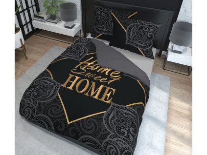 Povlečení SWEET HOME 100% bavlna 1x 200x220 cm, 2x povlak 70x80 cm francouzské povlečení MyBestHome