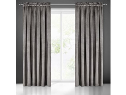 Dekorační závěs PIERRE CARDIN 300 šedá 140x300 cm (cena za 1 kus) MyBestHome