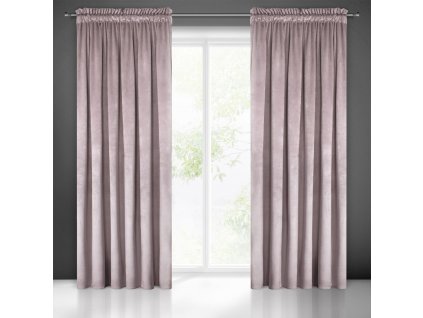 Dekorační závěs PIERRE CARDIN 300 růžová 140x300 cm (cena za 1 kus) MyBestHome