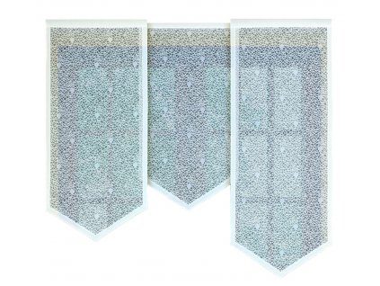 Panelová dekorační záclona ALEXA šířka 60 cm výška od 120 cm do 160 cm (cena za 1 kus panelu) MyBestHome