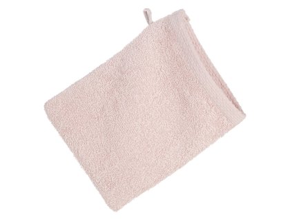 Koupelová froté žínka ASTRA 16x21 cm, pudrová růžová 400 gr Mybesthome