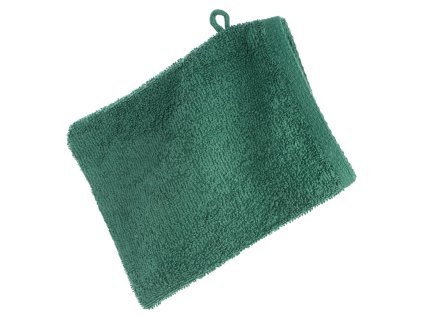 Koupelová froté žínka ASTRA 16x21 cm, zelená 400 gr Mybesthome