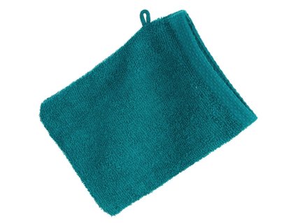 Koupelová froté žínka ASTRA 16x21 cm, tyrkysová 400 gr Mybesthome