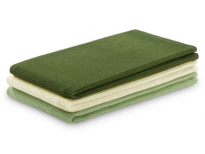 SET 3 kusů utěrka PROVENCE mix barev B, 100% bavlna 50x70 cm MyBestHome
