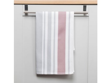 Bavlněná utěrka LINEA růžová 100% bavlna 50x70 cm MyBestHome