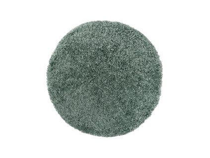 Kusový koberec SHAGGY JUST zelená Ø 67 cm Multidecor