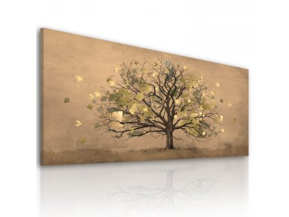 Obraz na plátně BROWN TREE různé rozměry Ludesign