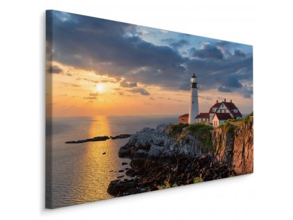 Plátno Východ Slunce A Maják