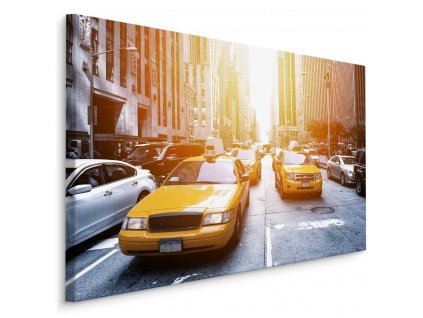 Plátno New York City Taxi 3D