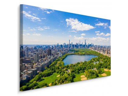 Plátno Letecký Pohled Na Central Park V New Yorku