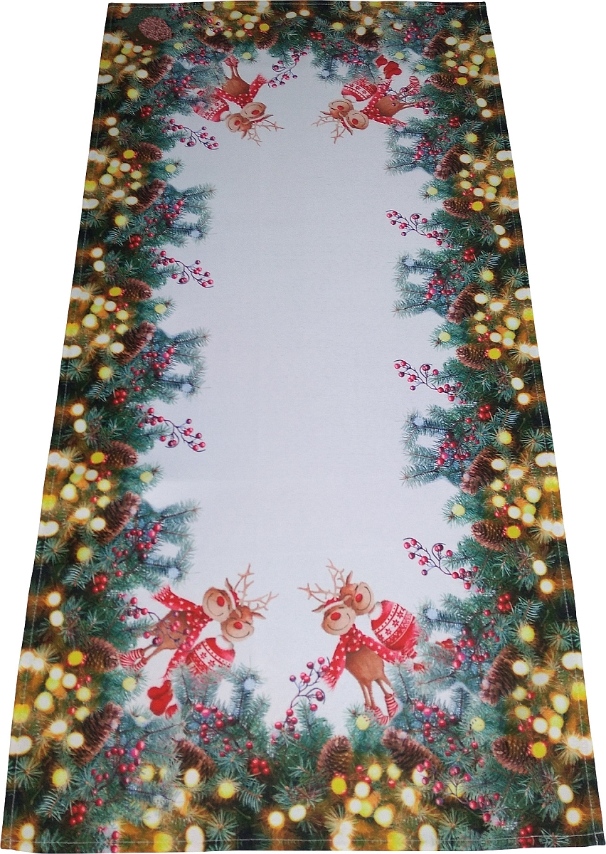 Ubrus - běhoun na stůl CHRISTMAS FRIENDS 60x120 cm Mybesthome