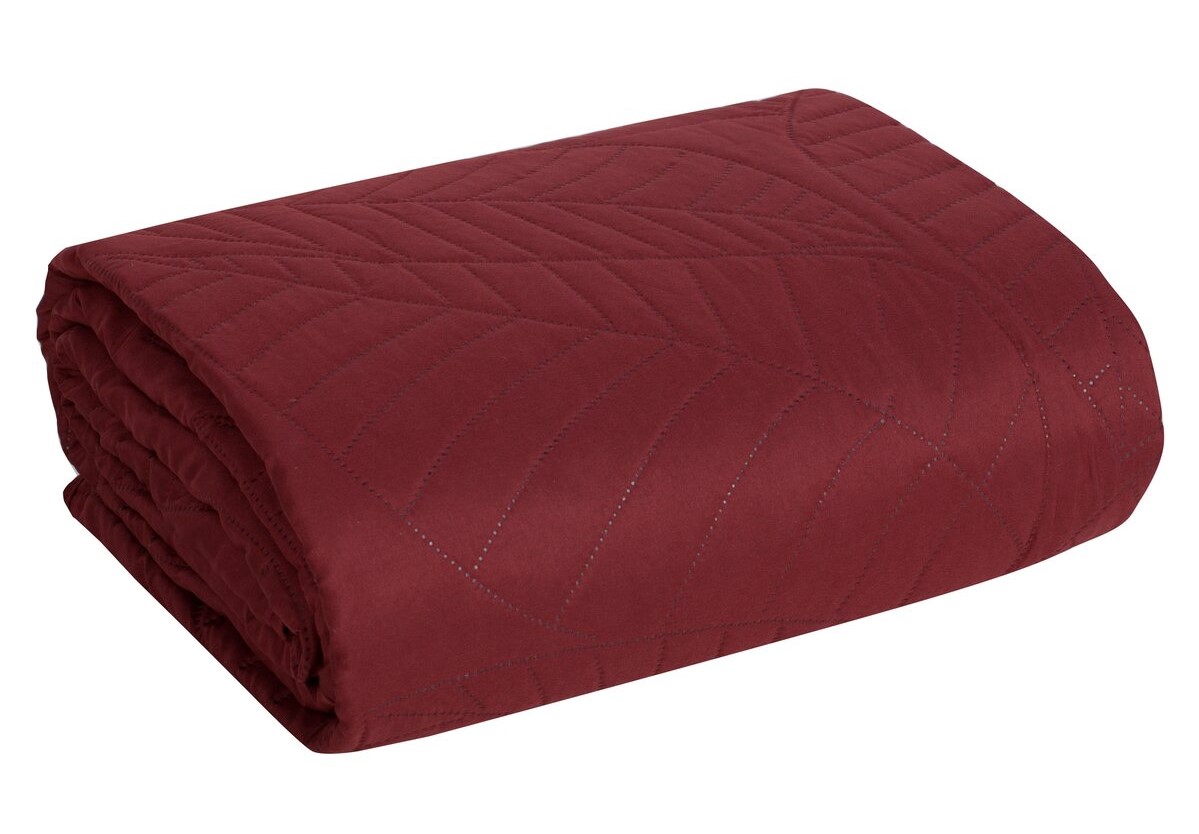 Přehoz na sedačku - pohovku - postel CEGLA červená 200x220 cm Mybesthome
